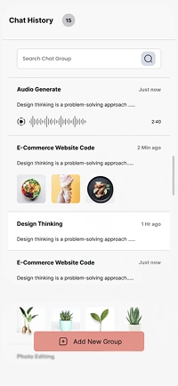 AI & ML Solutions Projects Screen