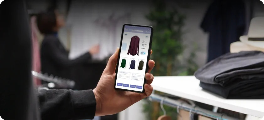 AI powered Object Detection eCommerce App Home